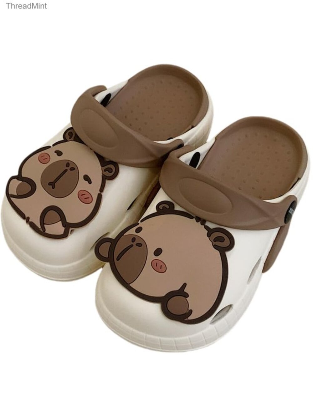 Capybara Clogs for Kids, Cute Toddler Garden Slides, Pool Sandals, Non-Slip EVA